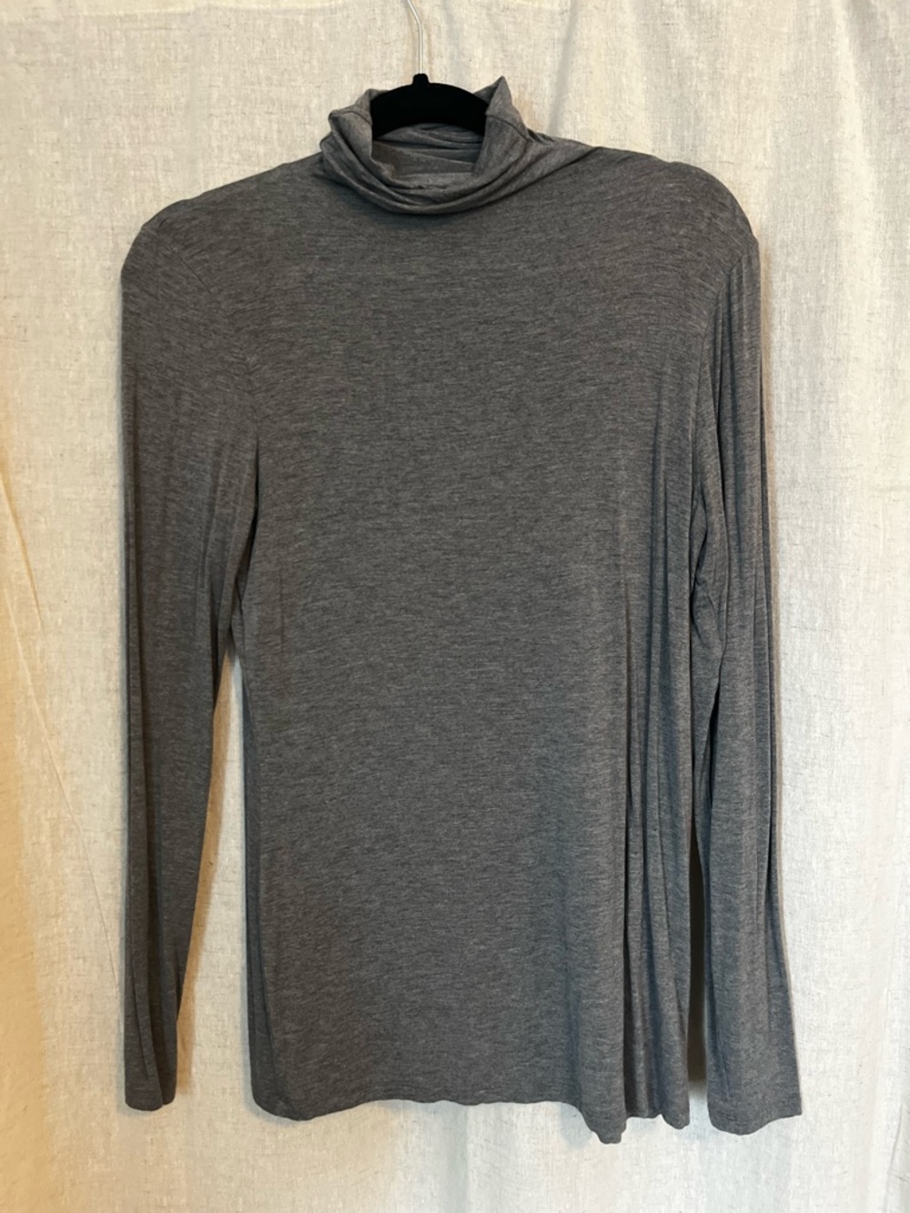 Halogen Heather Gray Turtleneck Top